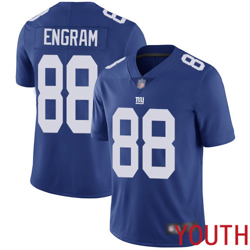 Youth New York Giants #88 Evan Engram Royal Blue Team Color Vapor Untouchable Limited Player Football NFL Jersey